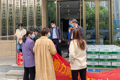 缪力同心 华浒助力 共抗疫情